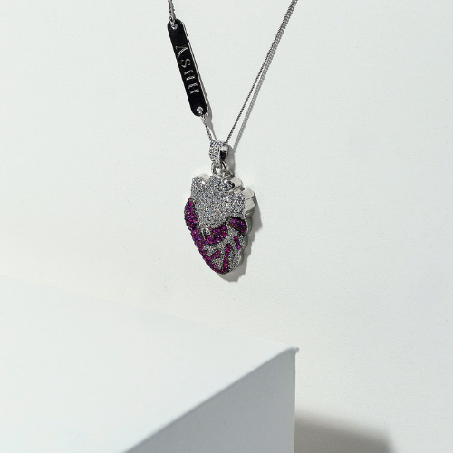 Glacier Heart Pendant